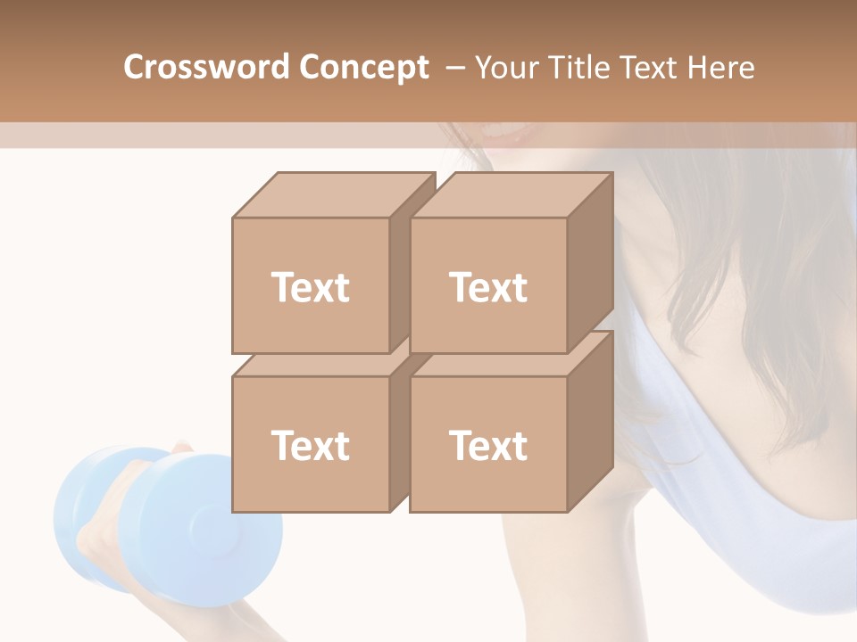 Active Smile Aerobics PowerPoint Template