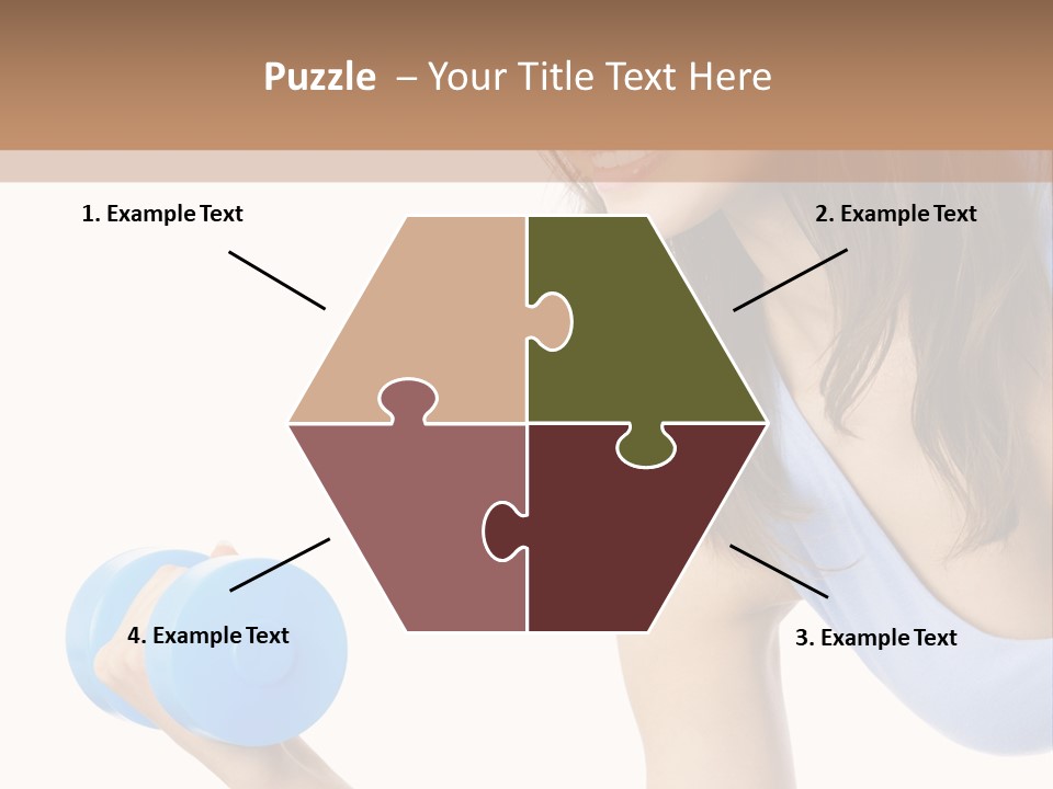 Active Smile Aerobics PowerPoint Template