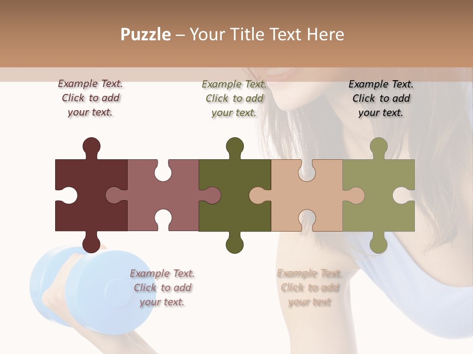 Active Smile Aerobics PowerPoint Template