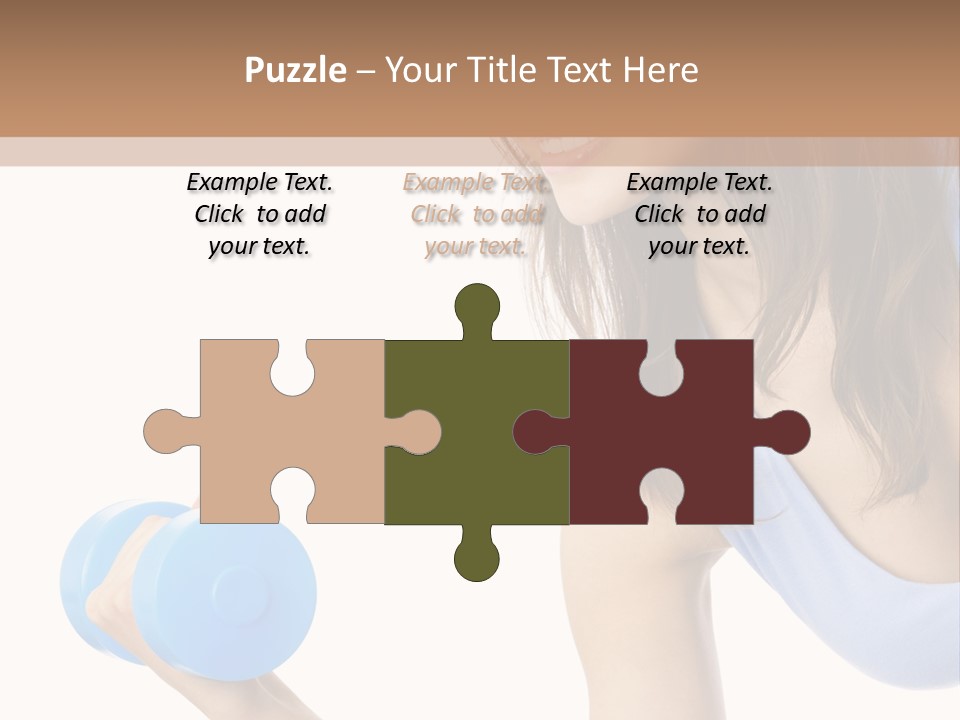 Active Smile Aerobics PowerPoint Template