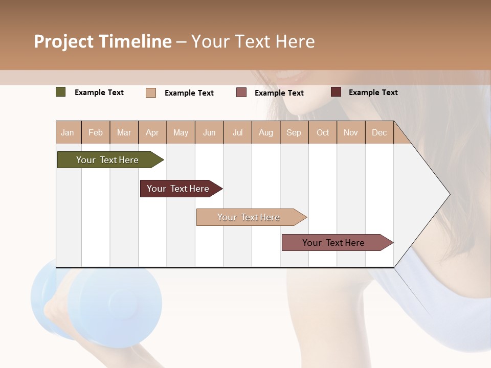 Active Smile Aerobics PowerPoint Template