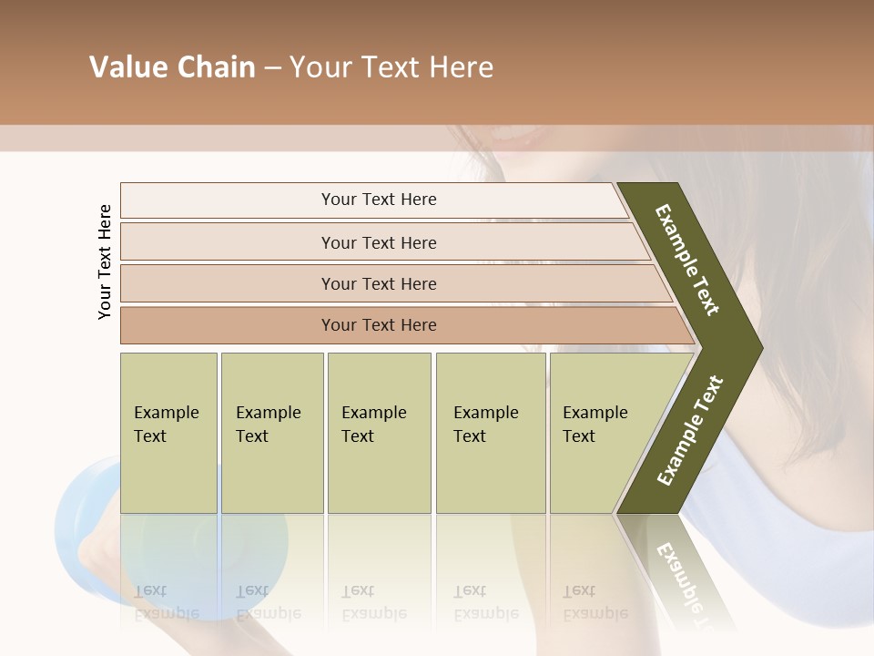Active Smile Aerobics PowerPoint Template