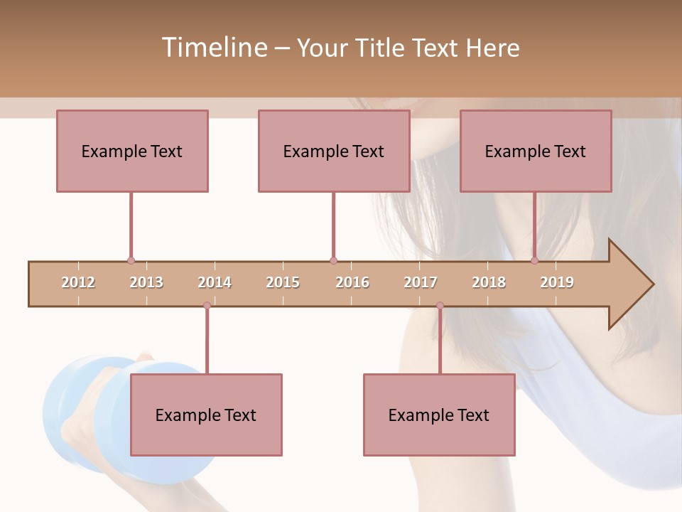Active Smile Aerobics PowerPoint Template