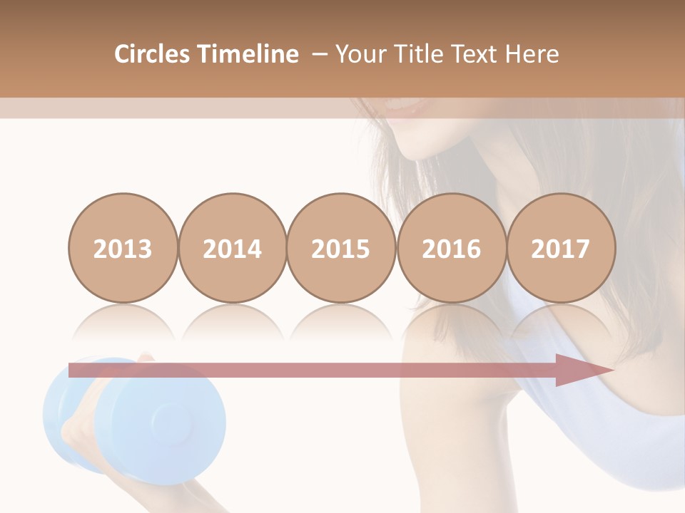 Active Smile Aerobics PowerPoint Template