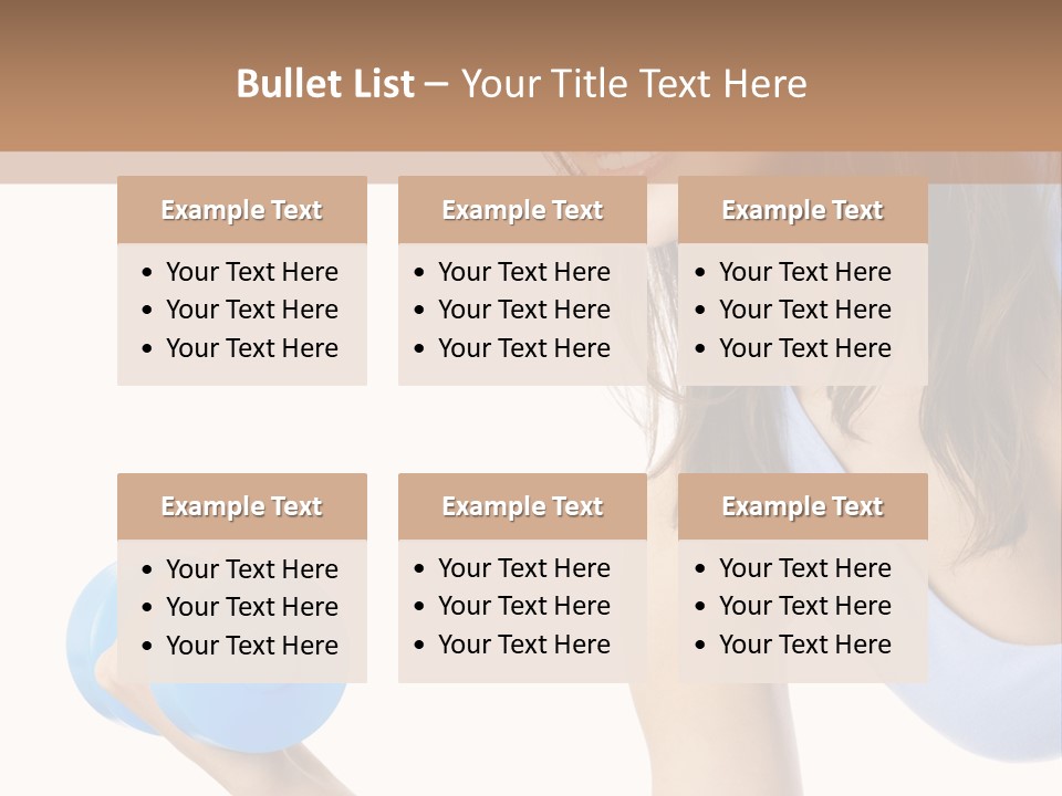 Active Smile Aerobics PowerPoint Template