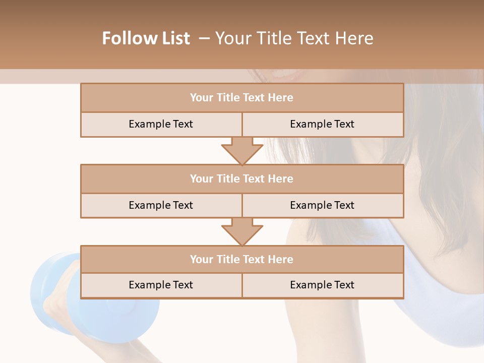 Active Smile Aerobics PowerPoint Template