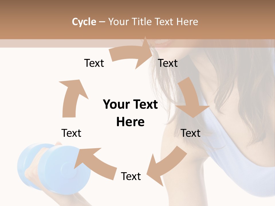 Active Smile Aerobics PowerPoint Template