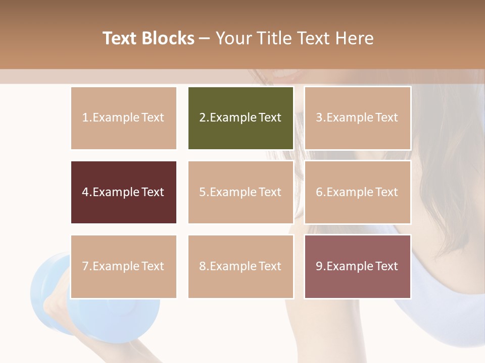 Active Smile Aerobics PowerPoint Template