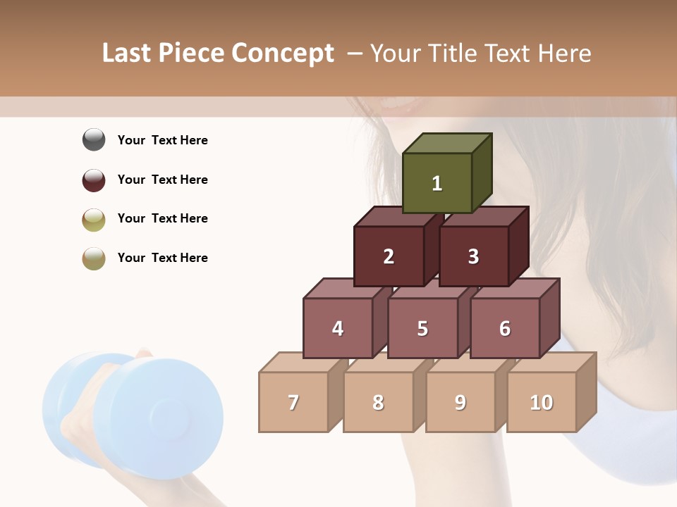 Active Smile Aerobics PowerPoint Template