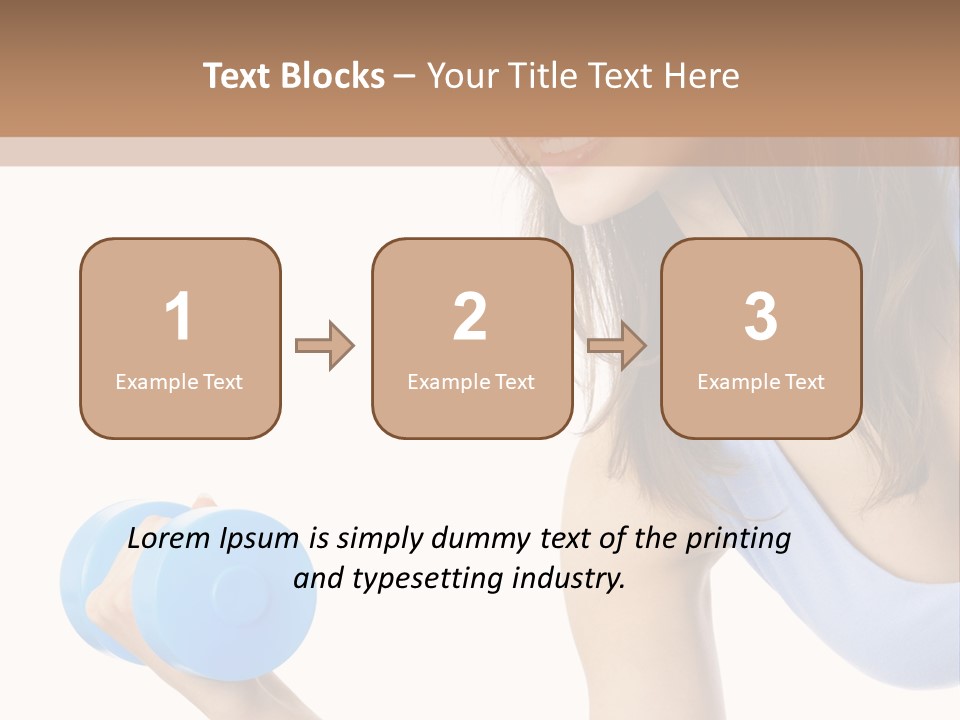 Active Smile Aerobics PowerPoint Template
