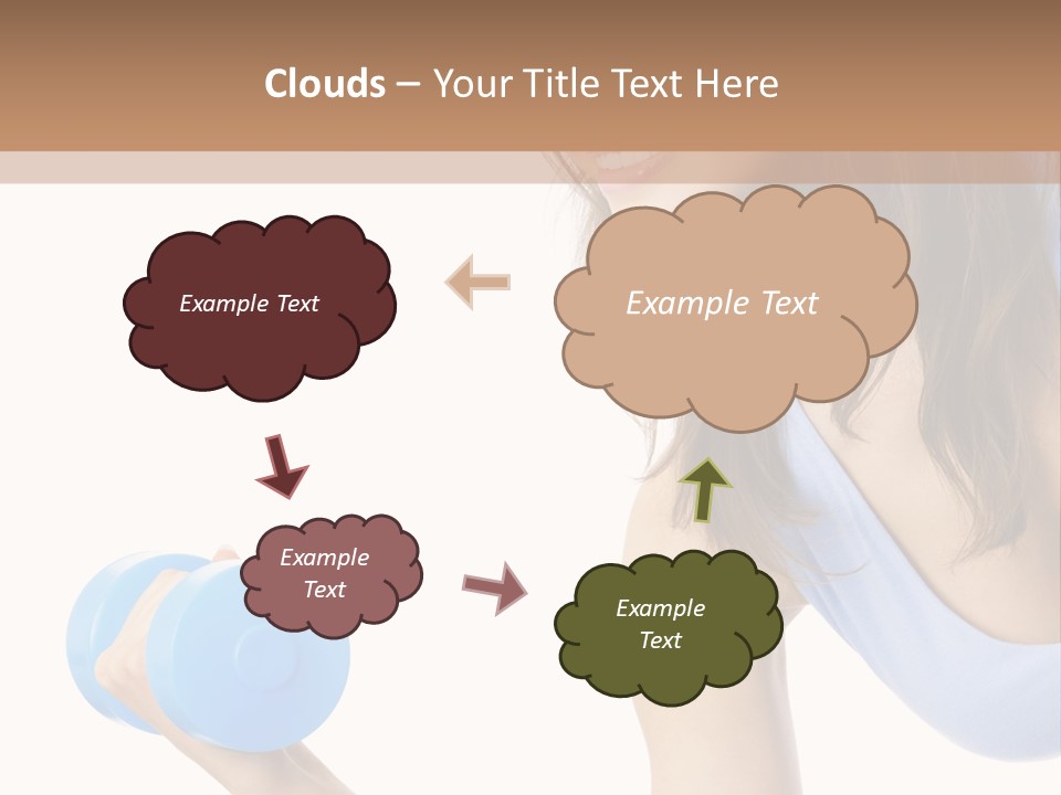 Active Smile Aerobics PowerPoint Template
