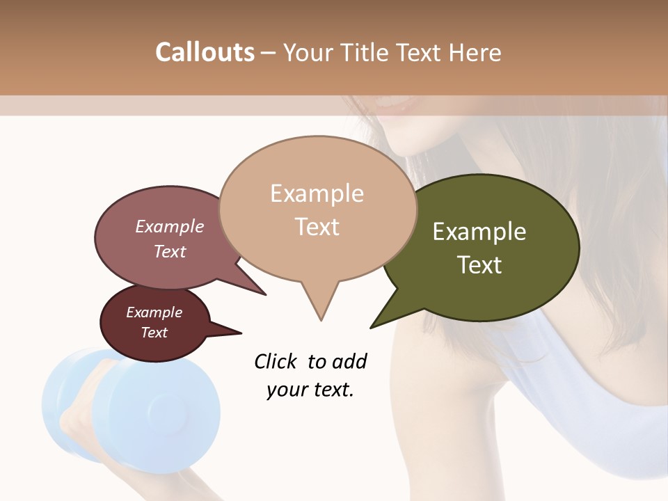 Active Smile Aerobics PowerPoint Template