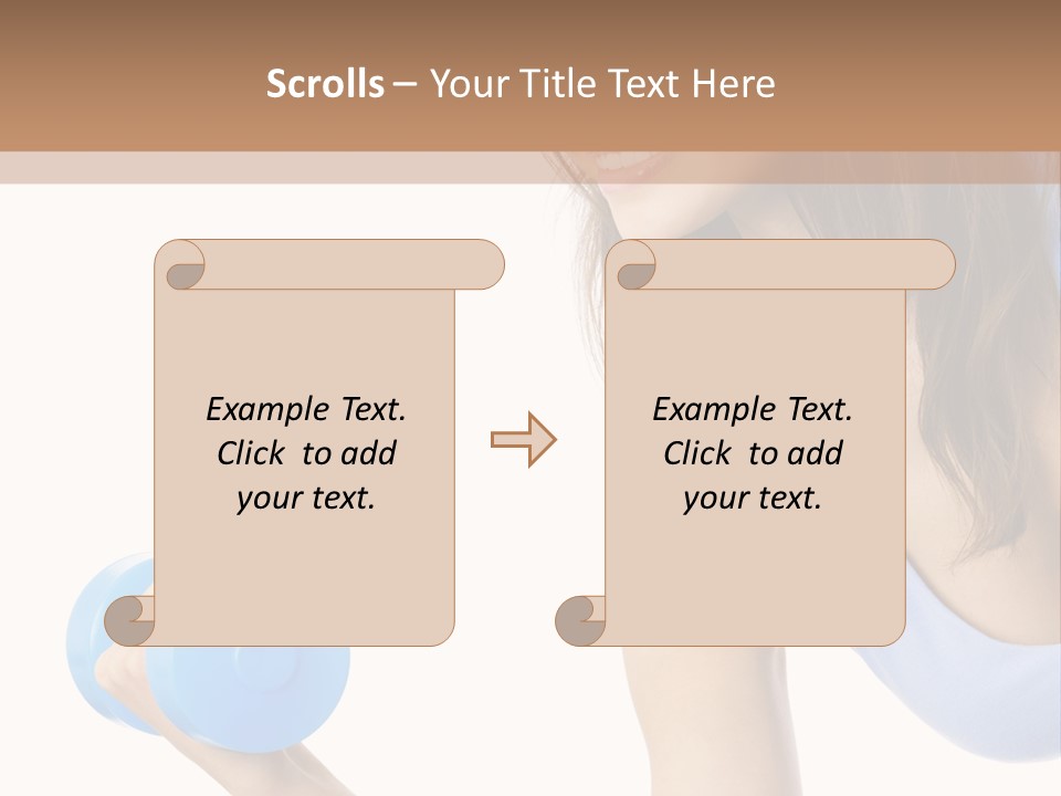 Active Smile Aerobics PowerPoint Template