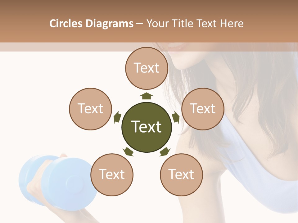 Active Smile Aerobics PowerPoint Template