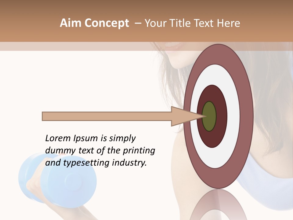 Active Smile Aerobics PowerPoint Template