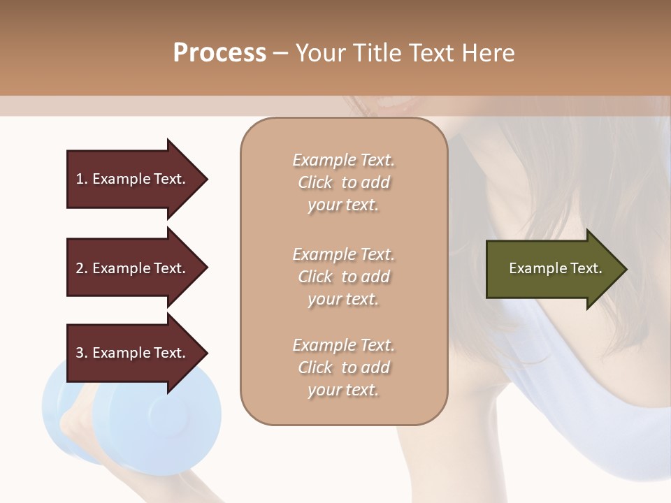 Active Smile Aerobics PowerPoint Template