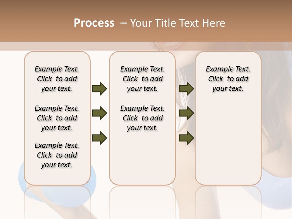 Active Smile Aerobics PowerPoint Template