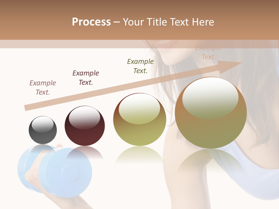 Active Smile Aerobics PowerPoint Template