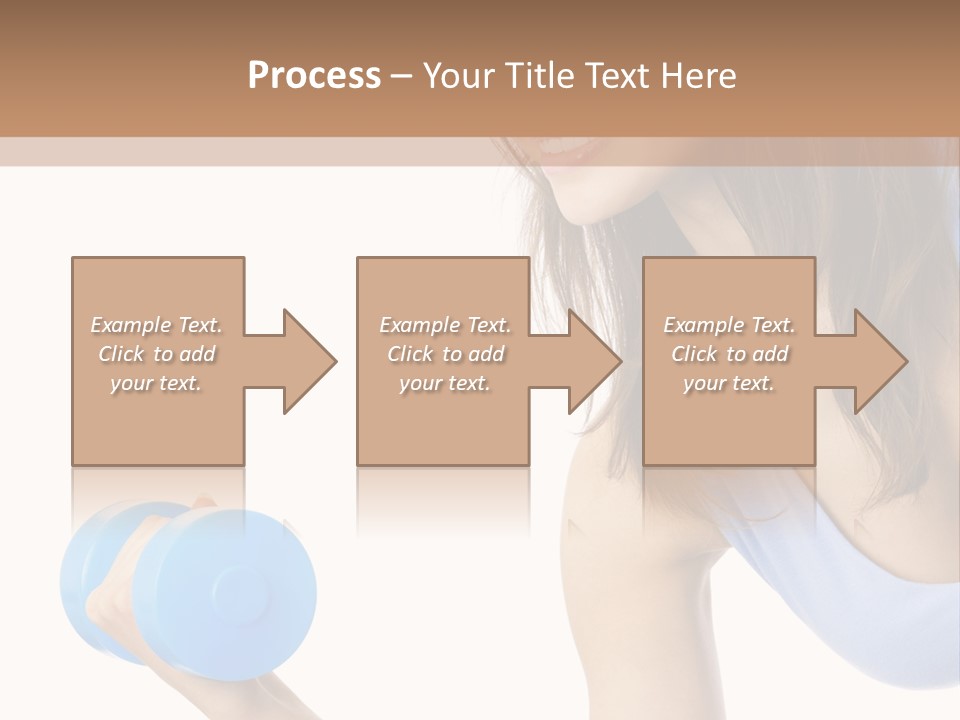 Active Smile Aerobics PowerPoint Template