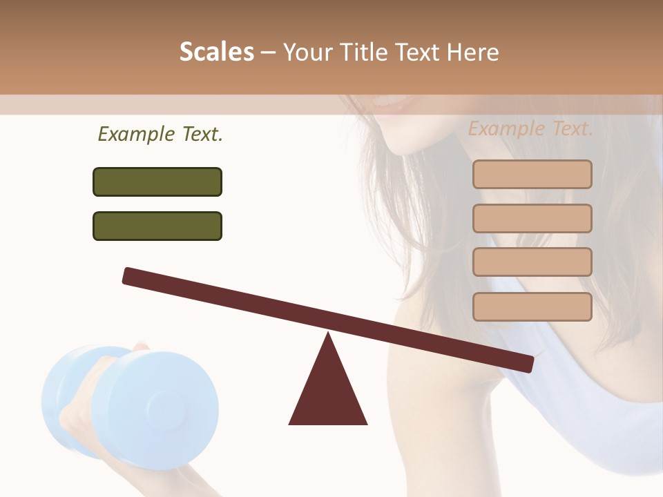 Active Smile Aerobics PowerPoint Template