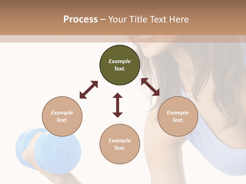 Active Smile Aerobics PowerPoint Template