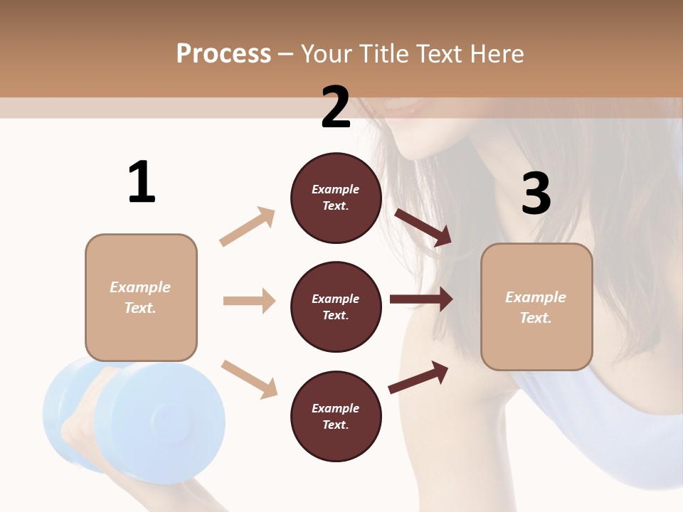 Active Smile Aerobics PowerPoint Template