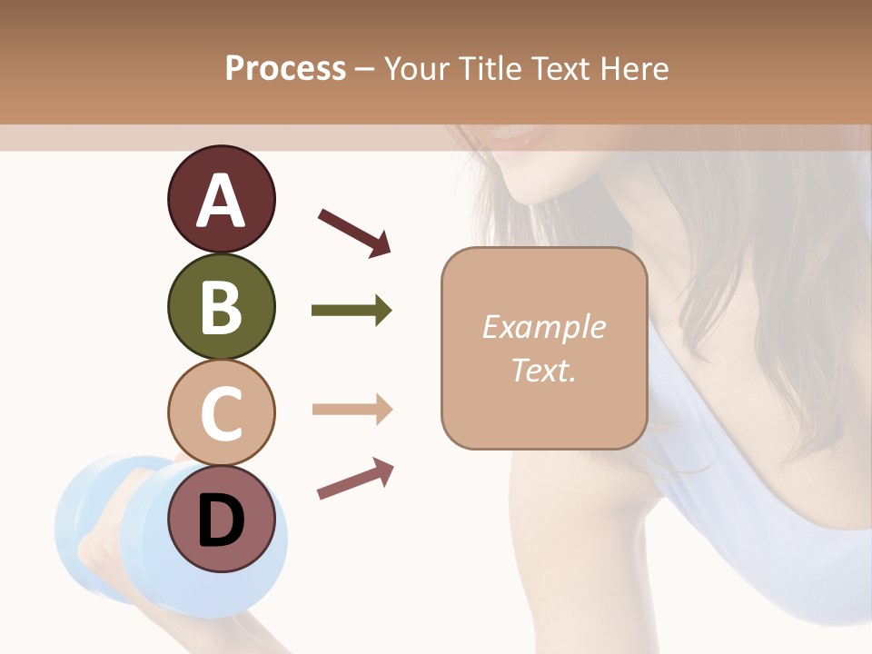 Active Smile Aerobics PowerPoint Template