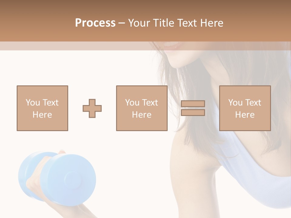 Active Smile Aerobics PowerPoint Template