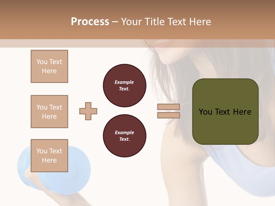 Active Smile Aerobics PowerPoint Template