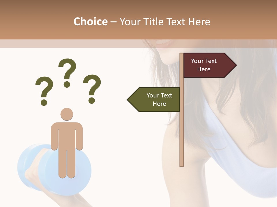 Active Smile Aerobics PowerPoint Template