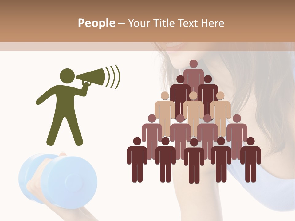 Active Smile Aerobics PowerPoint Template