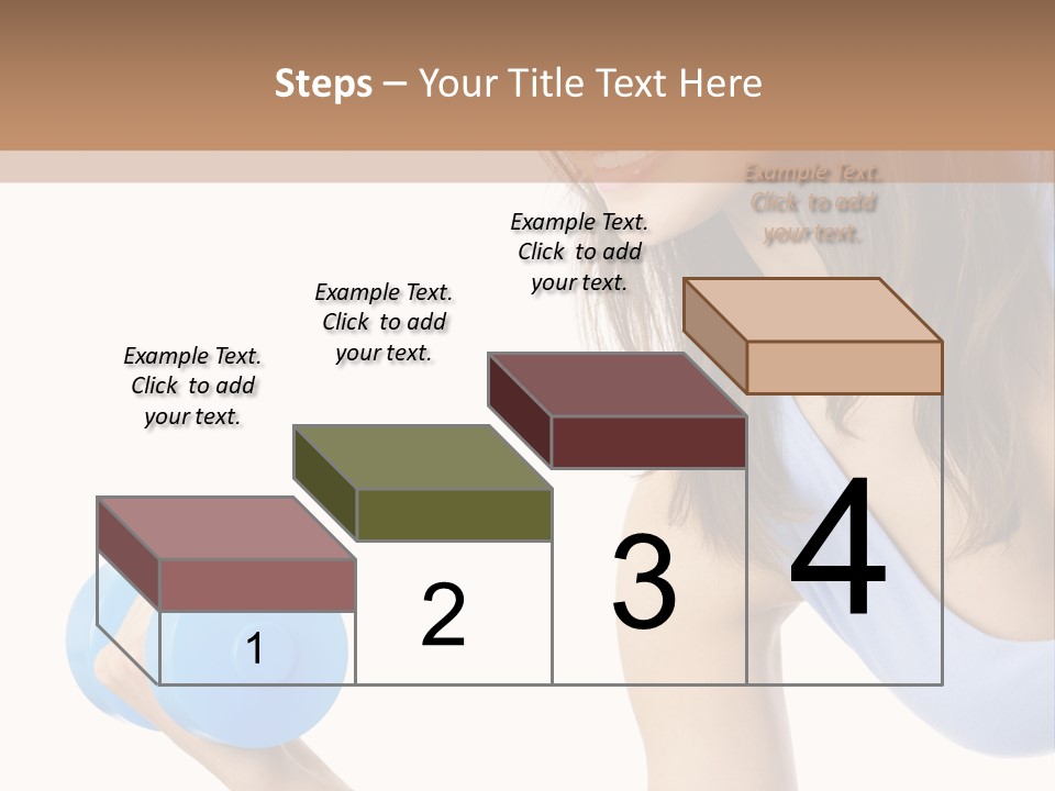 Active Smile Aerobics PowerPoint Template