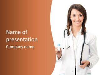 Pill Uniform Examination PowerPoint Template