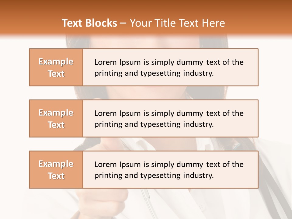 Healthcare Treatment Exam PowerPoint Template