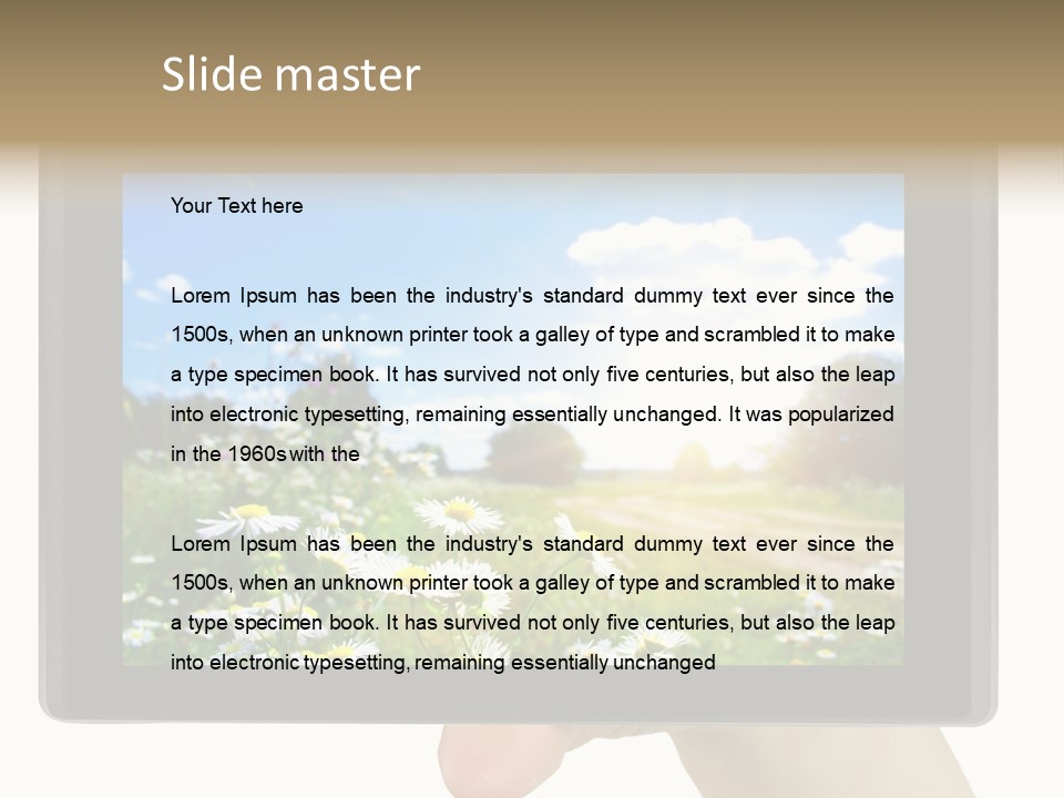 Digital Path Technology PowerPoint Template