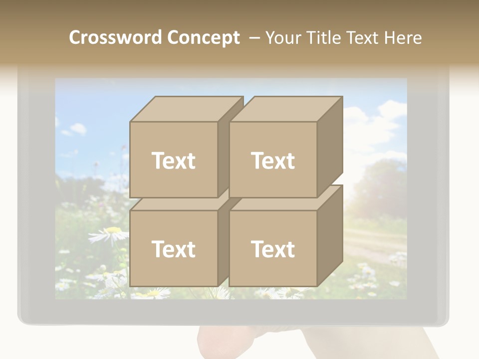 Digital Path Technology PowerPoint Template