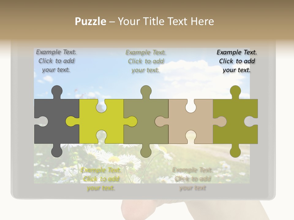 Digital Path Technology PowerPoint Template