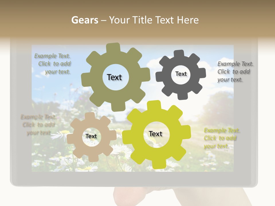 Digital Path Technology PowerPoint Template