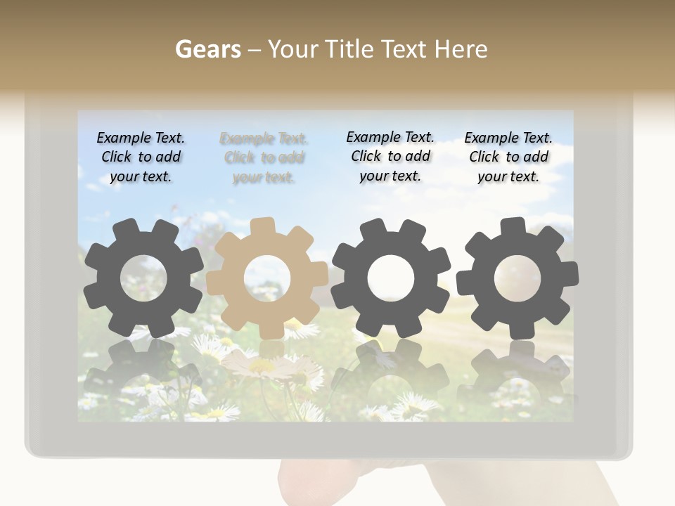 Digital Path Technology PowerPoint Template
