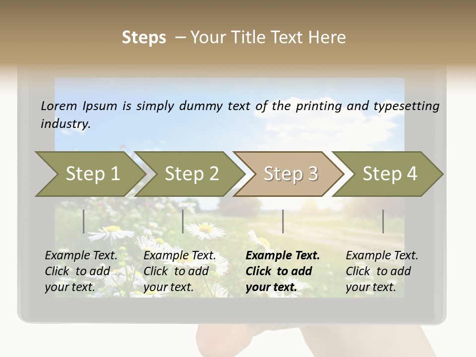 Digital Path Technology PowerPoint Template