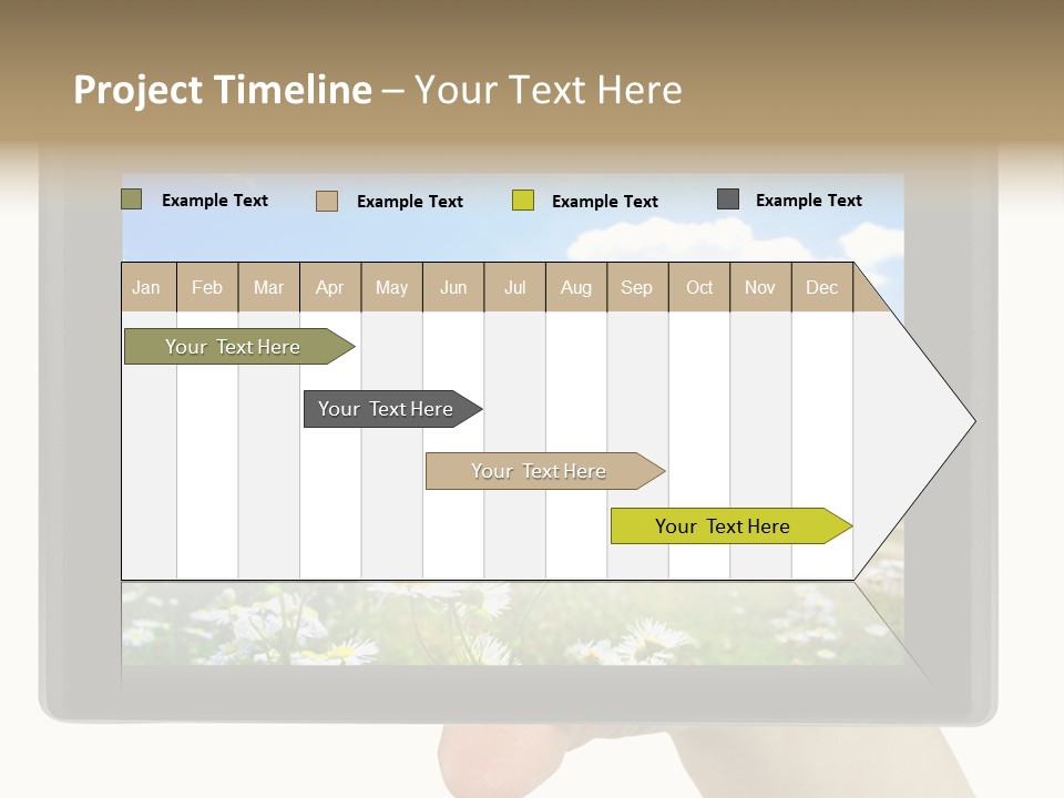 Digital Path Technology PowerPoint Template