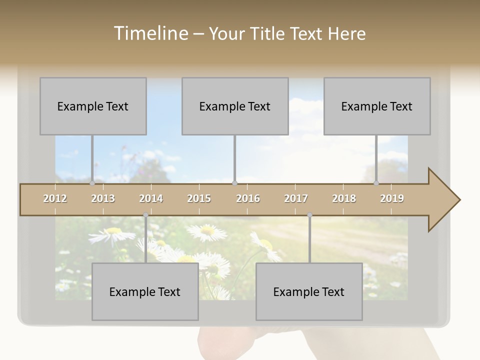 Digital Path Technology PowerPoint Template