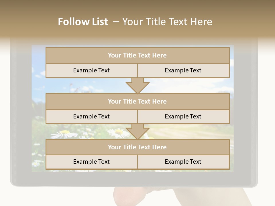 Digital Path Technology PowerPoint Template