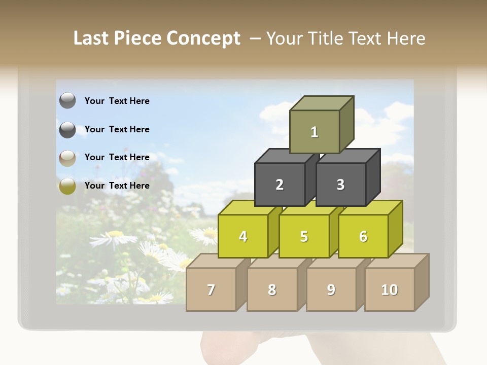 Digital Path Technology PowerPoint Template