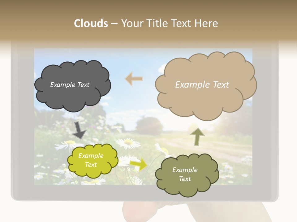 Digital Path Technology PowerPoint Template