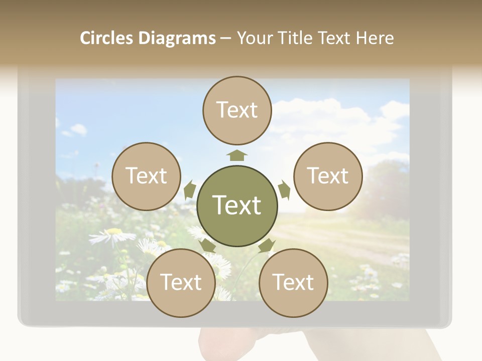 Digital Path Technology PowerPoint Template