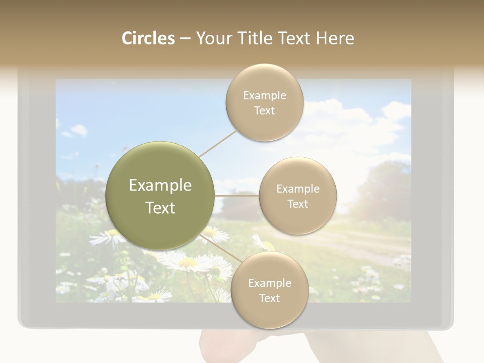 Digital Path Technology PowerPoint Template