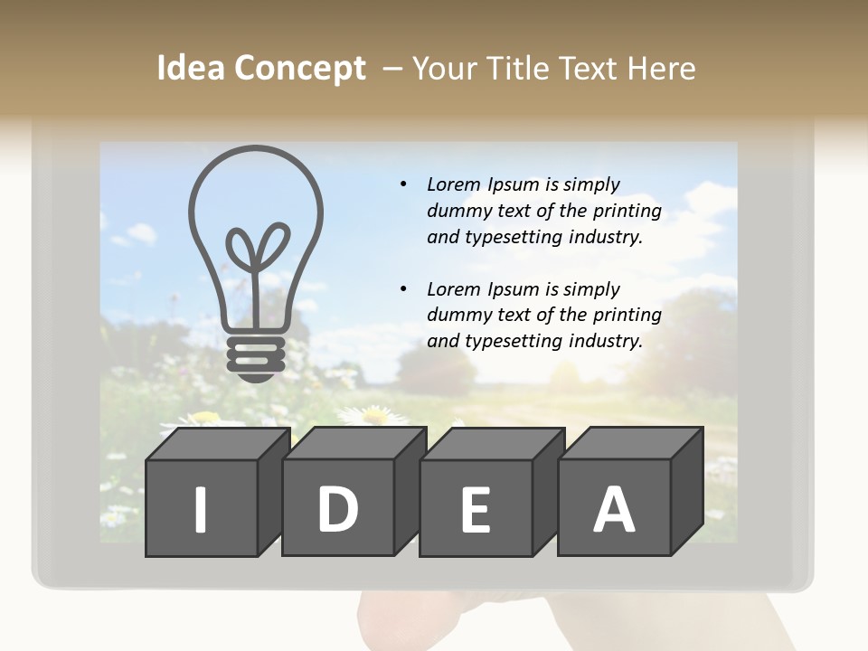Digital Path Technology PowerPoint Template