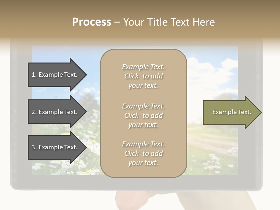 Digital Path Technology PowerPoint Template