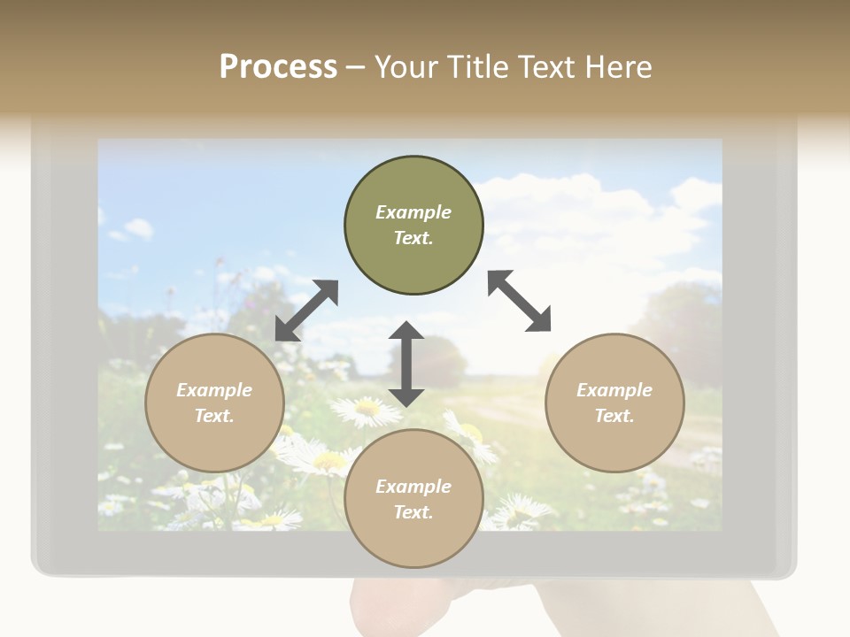 Digital Path Technology PowerPoint Template